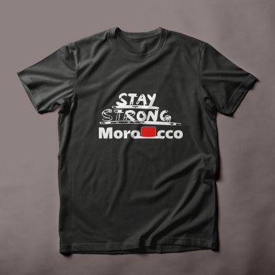 Pray for Morocco T-shirt - Stay strong - support Morocco -Moroccan earthquake