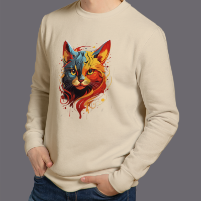Beautiful cat Sweatshirt