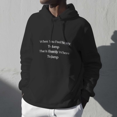 Courageous Leap Hoodie - Embrace Your Boldness