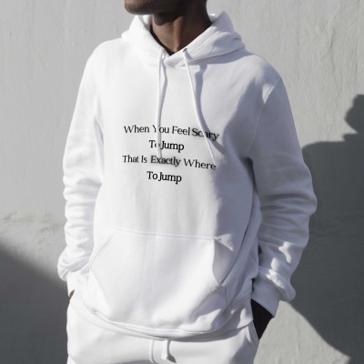 Courageous Leap Hoodie - Embrace Your Boldness