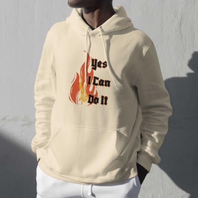 Strong Quote Hoodie.