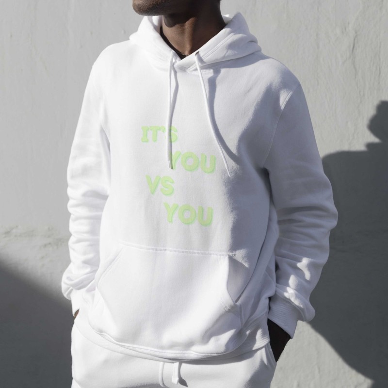 " IT'S YOU VS YOU " Hoodie