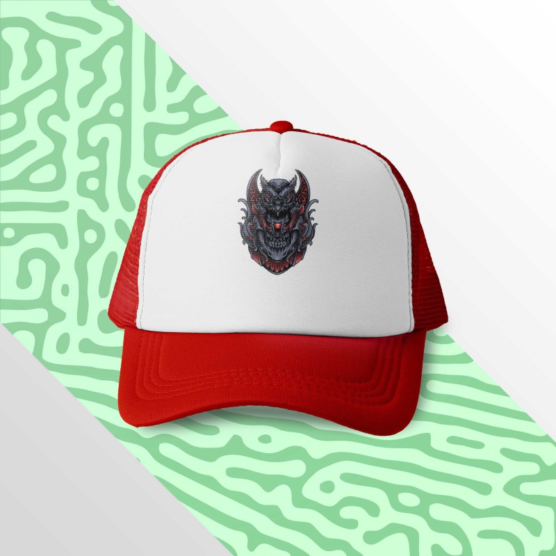Owl and Skull - casquette high quality