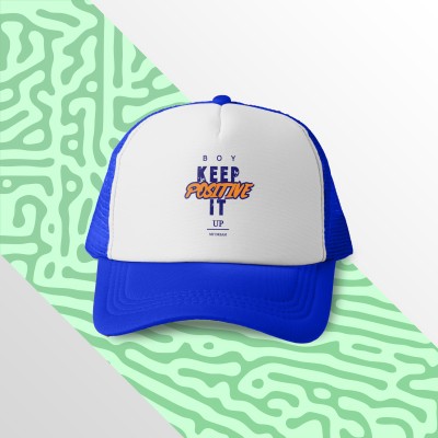 HAT WITH POSITIVE QUOTES