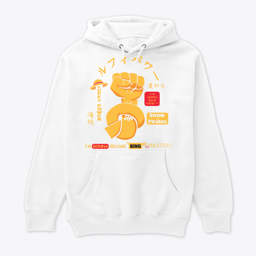One Peace Luffy king of Pirats hoodie