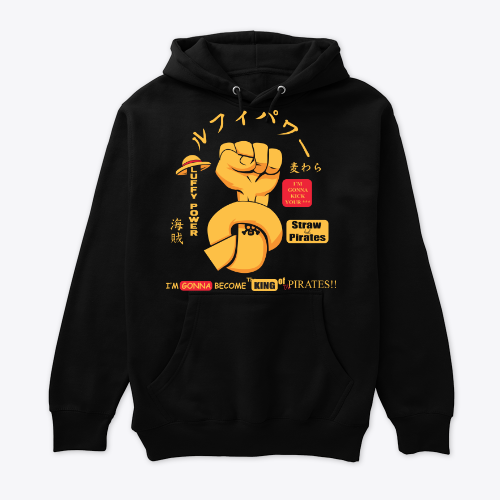 One Peace Luffy king of Pirats hoodie