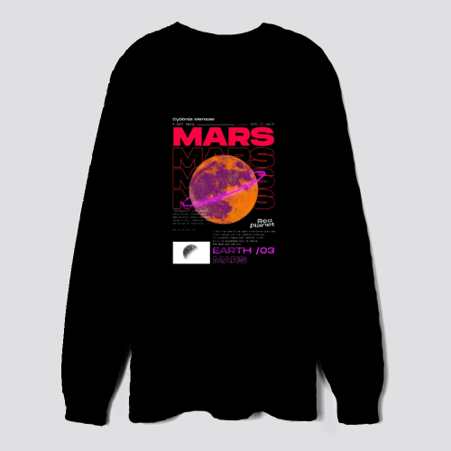 sweatshirt Planète Mars