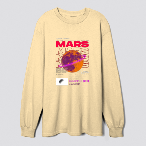 sweatshirt Planète Mars