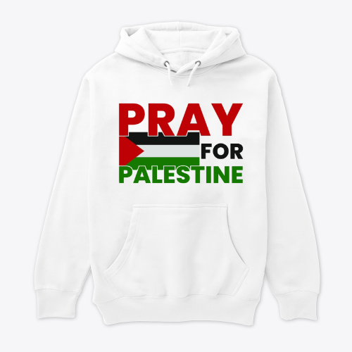 Pray For Palestine Hoodie Design