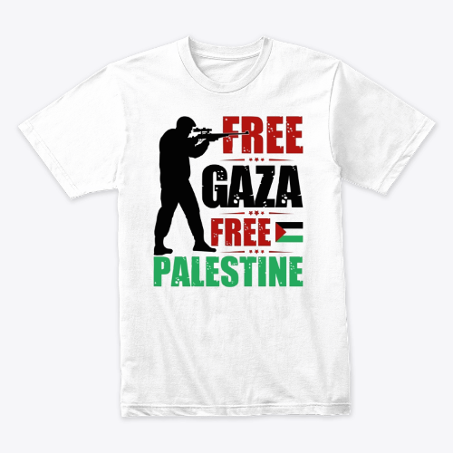 Free Gaza Free Palestine T-shirt Design