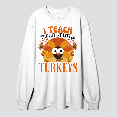 I teach the cutest little turkeys