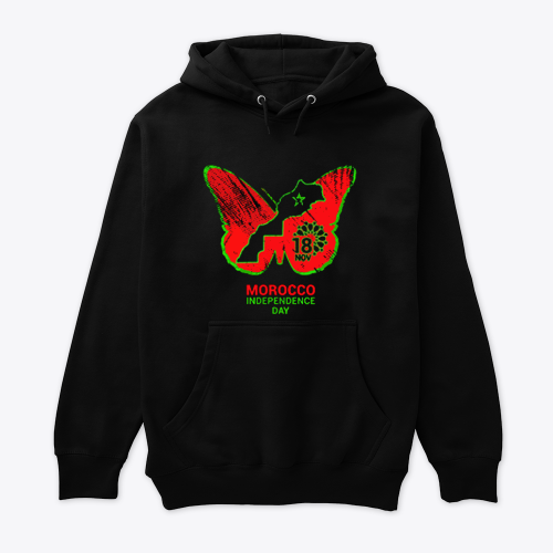 MOROCCO Independence Day Hoodie design