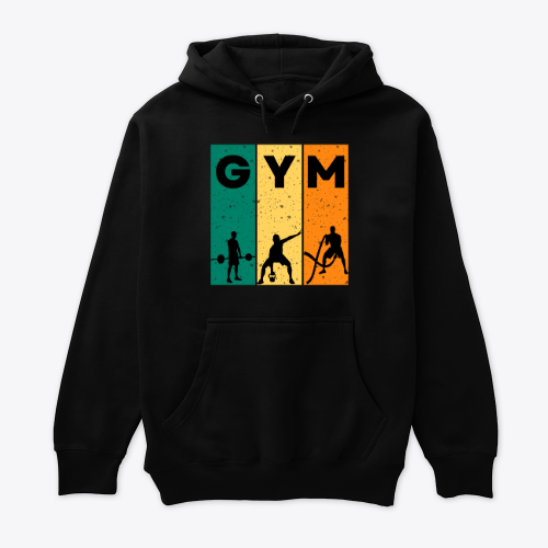 G Y M  hoodie