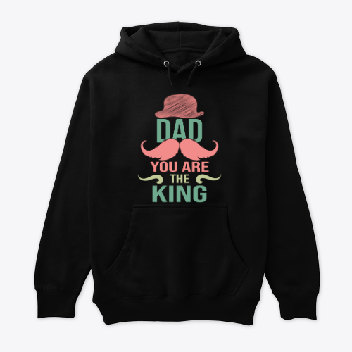 dad you are the king shirt, great gift for dad, daddy, vintage design gift