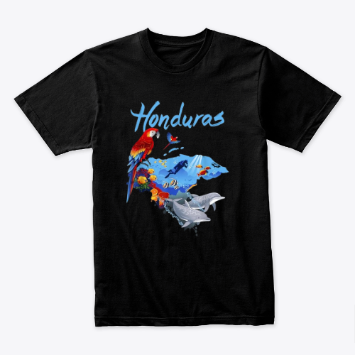 Honduras map T-Shirt.