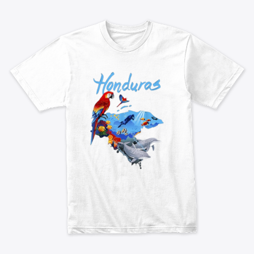 Honduras map T-Shirt.