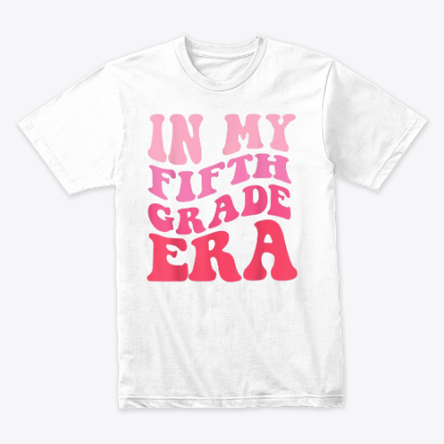 In My Fifth Grade Era Back To School 5th Grade Teacher Team T-Shirt