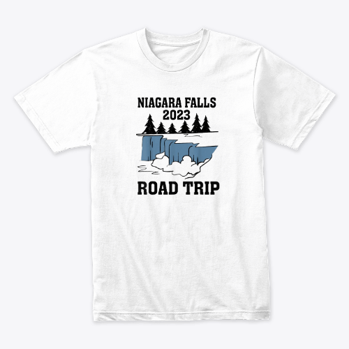 Niagara Falls Road Trip 2023 Summer Family Vacation T-Shirt