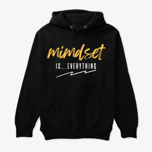 mindset is ... everything shirt, funny motivation quote