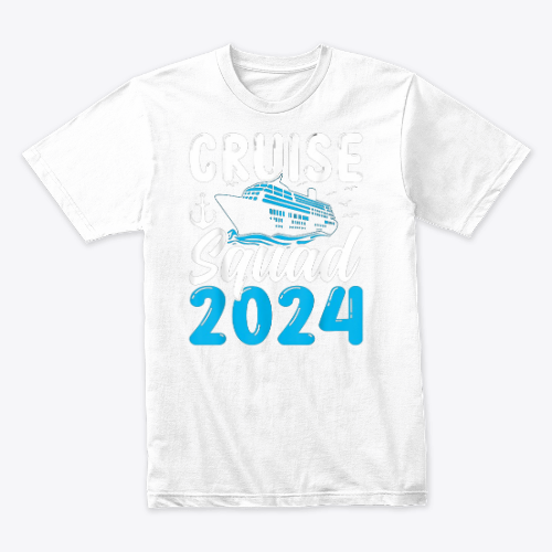 Family Cruise Squad 2024 Funny Family Matching Cruise T-Shirt