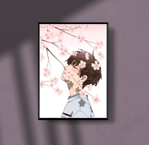 Cherry blossom poster