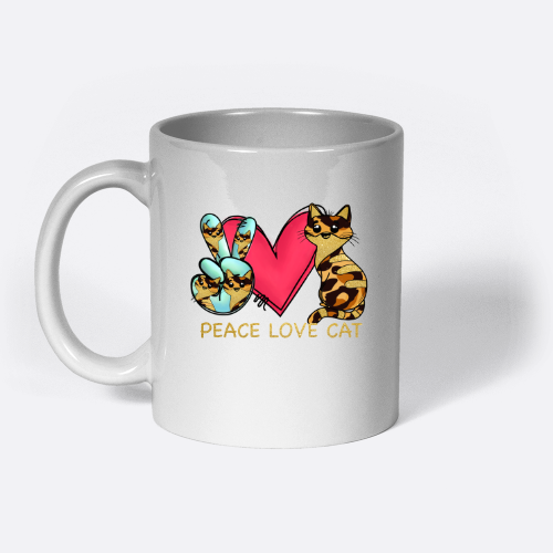 Peace Love Cat