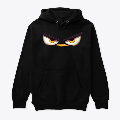 hoodie-Angry birds eye