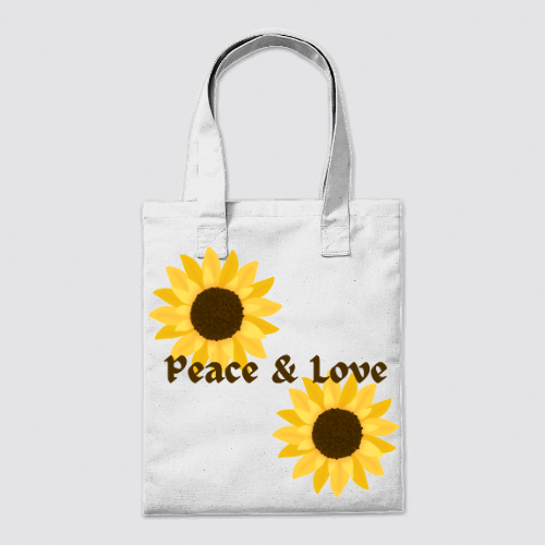Tote bag _ Peace & Love