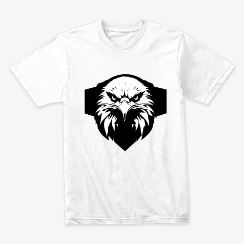 Angry eagle design