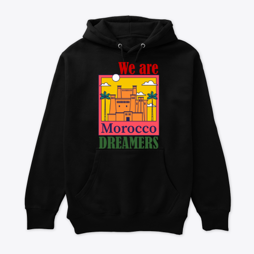 keep calm and support morocco hoodies capuches maroc