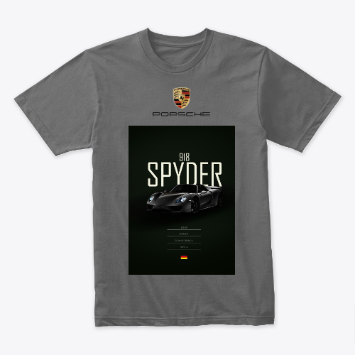 porsche spyder 918 shirt