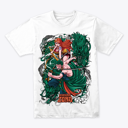 Anime ZORO design t-shirt