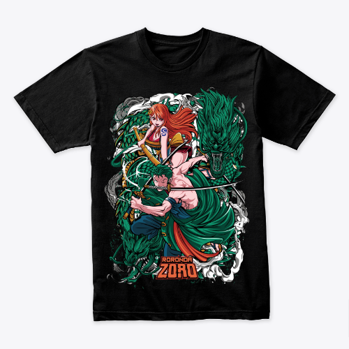 Anime ZORO design t-shirt