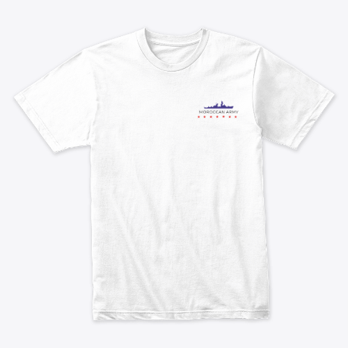 Custom T-Shirt Featuring a Moroccan Warship