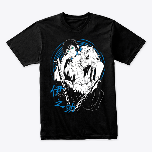demon slayer Inosuke Hashibira T-shirt design