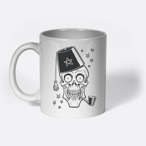 Skull mug design