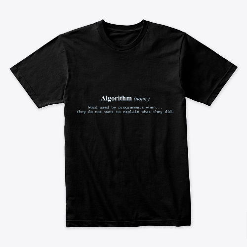Algorithm Tshirt
