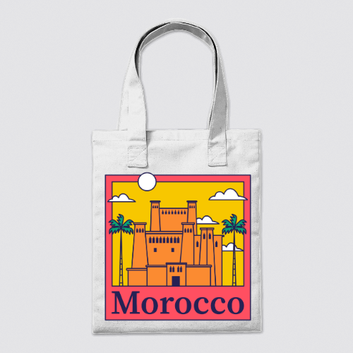 Tote Bag Morocco Gift For Men and Woman