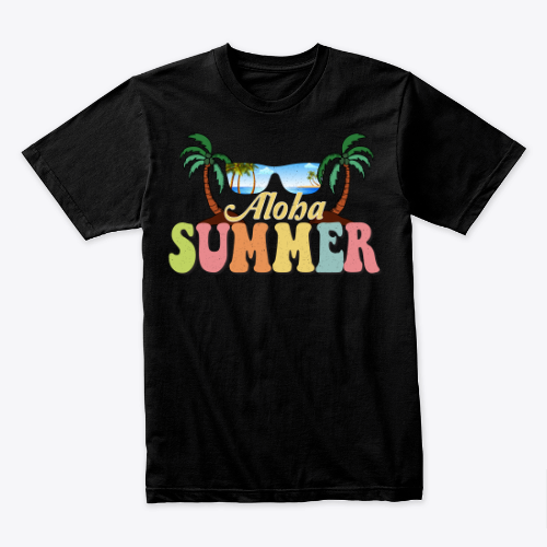 Escape to Paradise with the Aloha Summer Sublimation Tee