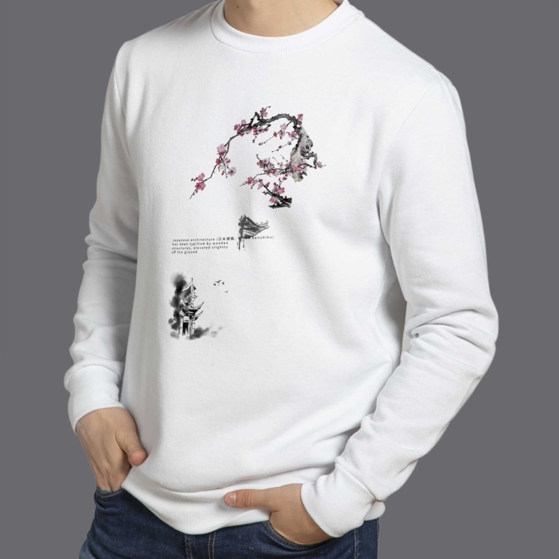 Sweatshirt Japanese Design Sakura🌸 High Quality 💯