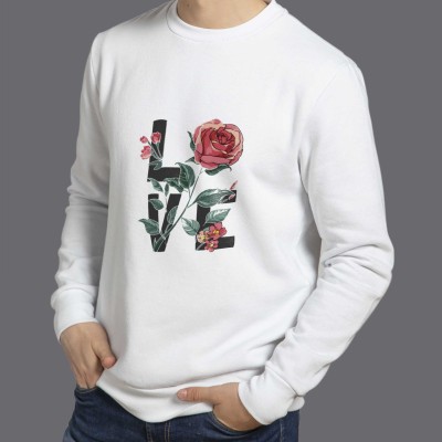 Sweatshirt  design  love  flower