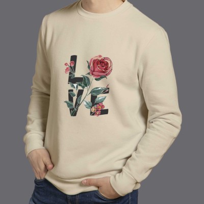 Sweatshirt  design  love  flower