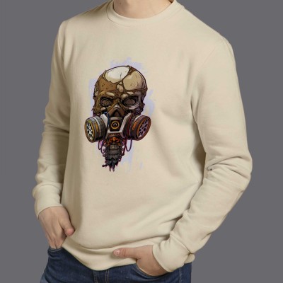 Sweatshirt Skull mask gaz  high quality and 100% cotton