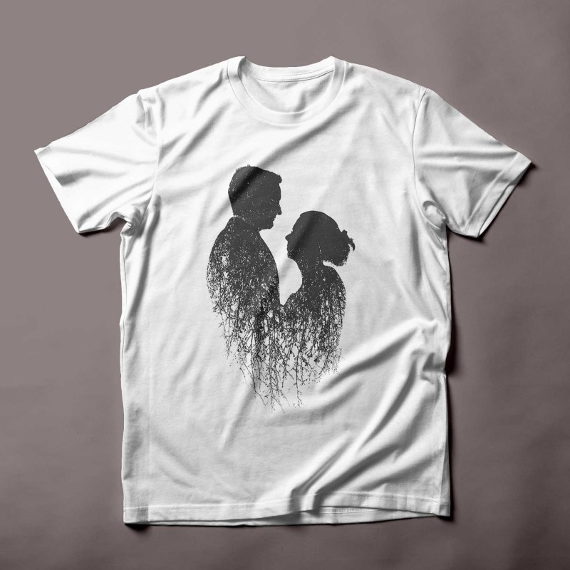 T-shirt design love