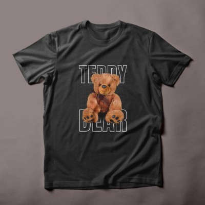 Brown Modern Teddy Bear T-Shirt