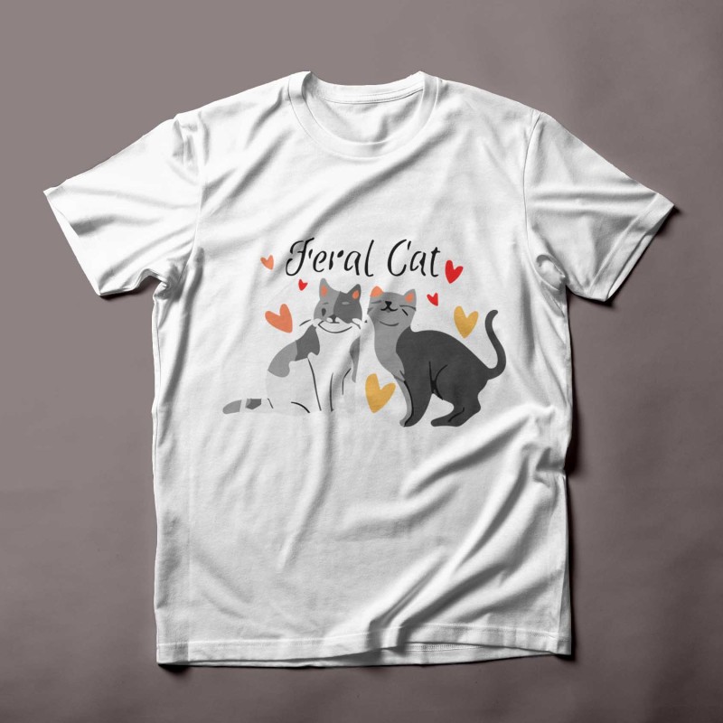 Cat lovers T-shirt