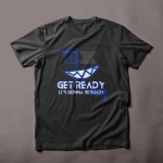 Get ready it's gonna be shady blue trendy t-shirt