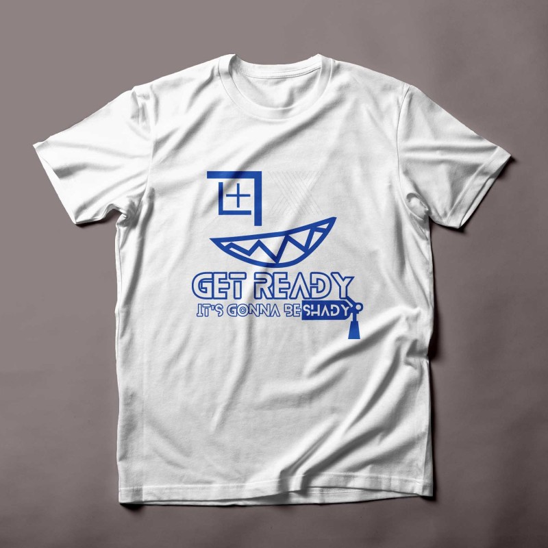 Get ready it's gonna be shady blue trendy t-shirt