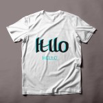 T-shirt HELLO