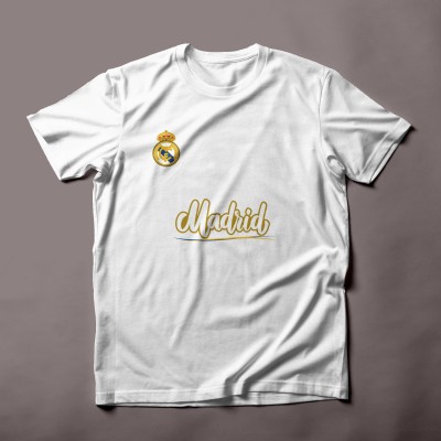 T-chirt with design real madrid.